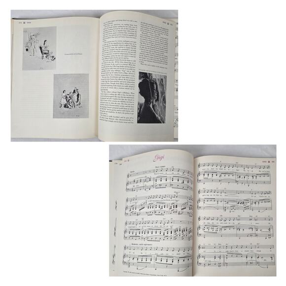The Lerner & Loewe Song Book Hardcover My Fair Lady Brigadoon Camelot Gigi 1962 - Picture 11 of 11